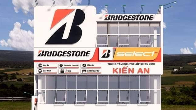 Hải Phòng: Đại lý Bridgestone B-Select Kiến An 